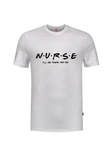 T-Shirt Nurse For You Hvid