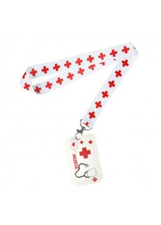 Keycord og Badgeholder Cross
