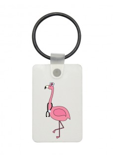 USB Stick Key Chain Flamingo