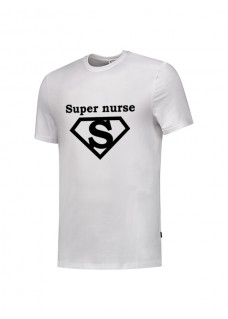 T-Shirt Super Nurse 1 Hvid